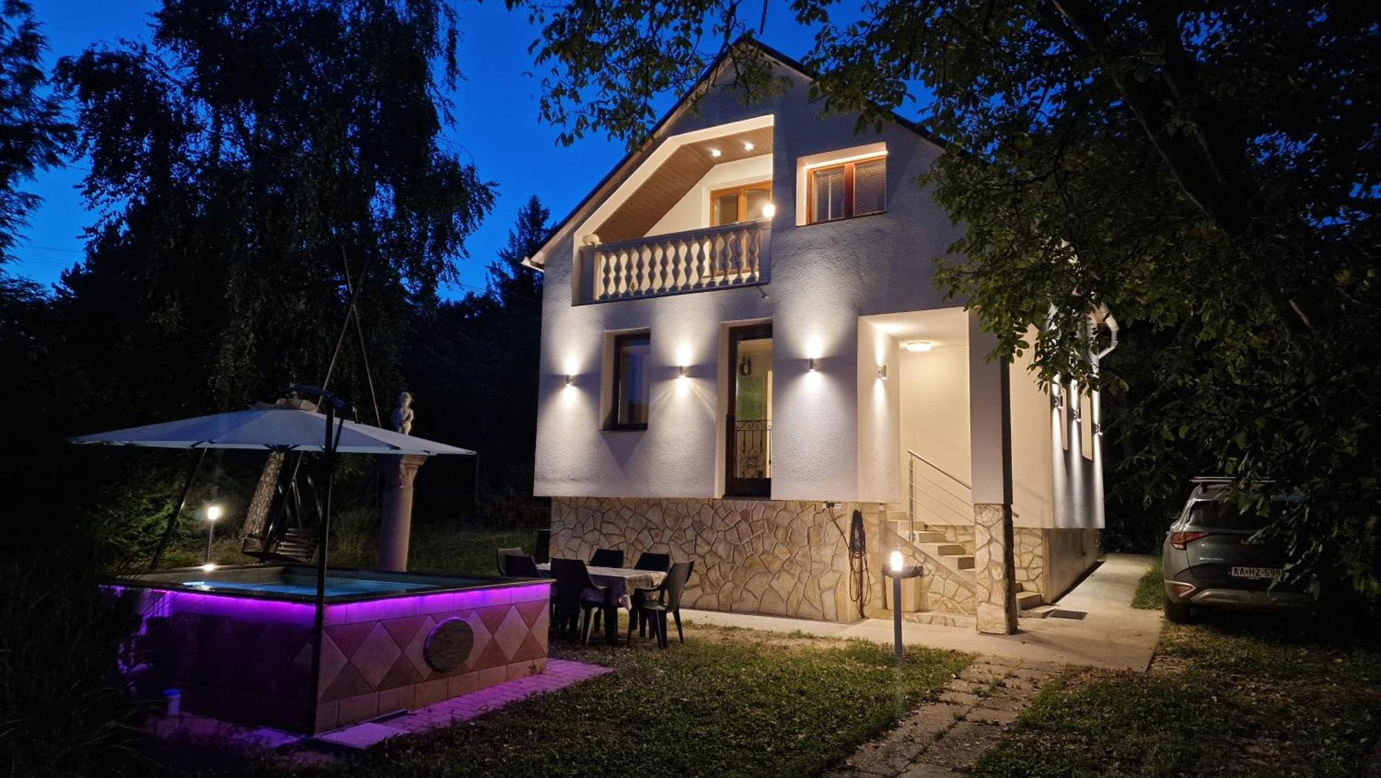 Вілла Pilis Hills View Deluxe House With Pool & Ac Near Bp Pilisszentivan Екстер'єр фото